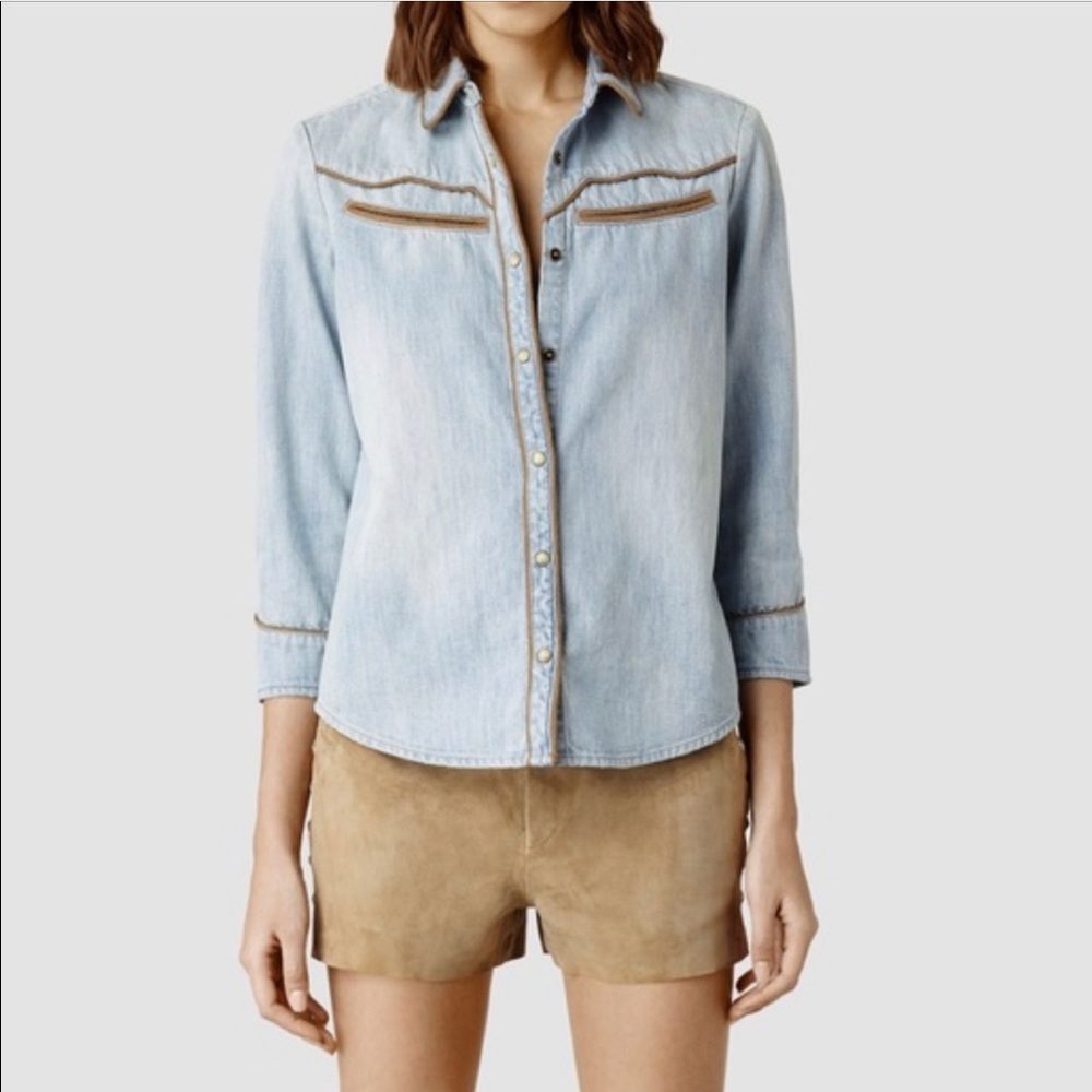 ALLSAINTS Western Shirt